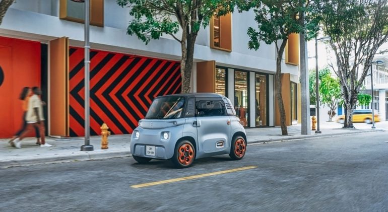 Citroën introduces a two-seat EV that costs €19.99 a month