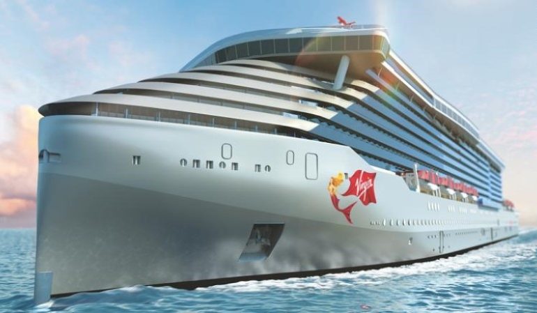 Richard Branson launches his luxury, adults-only cruise ship