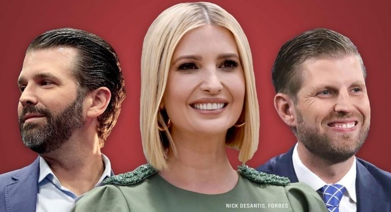 Here’s How Much Don Jr, Eric and Ivanka Trump Are Worth