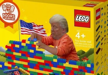 Donald Trumps Border Wall Inspires Lego Fan To Create Funny Design