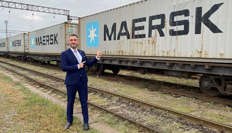 FIRST BLOCK TRAIN FROM CHINA ARRIVES IN GEORGIA - MAERSK