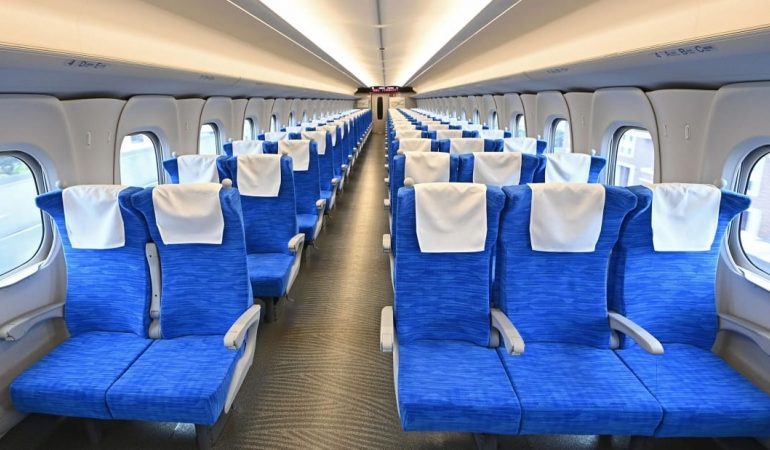 Japan debuts new bullet train that can run during an earthquake