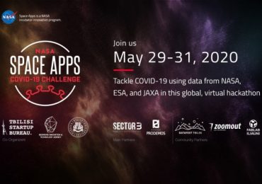 NASA Space Apps Covid-19 Challenge Georgia-ს ერთერთი გამარჯვებული გუნდი 1300-ზე მეტი პროექტიდან ფინალში - ტოპ 40 გუნდში მოხვდა!