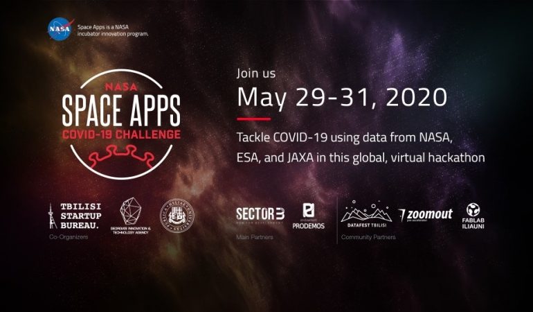 NASA Space Apps Covid-19 Challenge Georgia-ს ერთერთი გამარჯვებული გუნდი 1300-ზე მეტი პროექტიდან ფინალში - ტოპ 40 გუნდში მოხვდა!