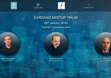 Cardano Meetup will take place at the Tbilisi Techno Park