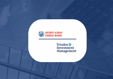 CREDO Bank Received GEL 14 Million Subordinated Debt from funds managed by Triodos Investment Management