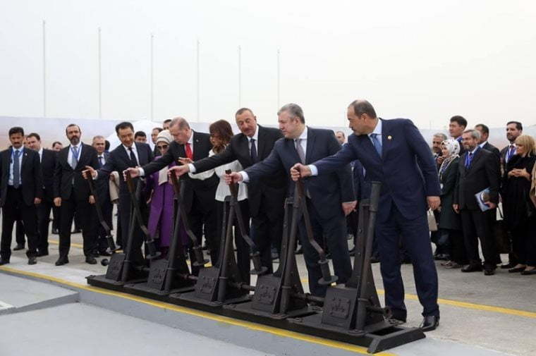 Baku-Tbilisi-Kars Railway Line Launched