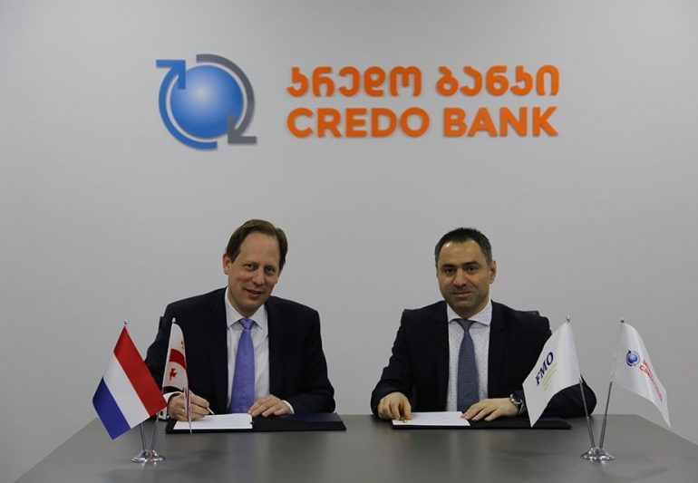 Credo Bank Signs Loan Agreement with FMO - the Netherlands Development Finance Company