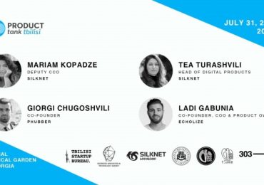 ProductTank Tbilisi -ის შეხვედრა ბოტანიკურ ბაღში