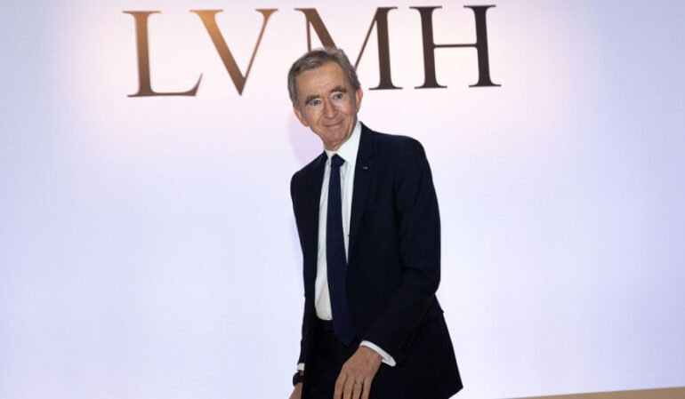 Bernard Arnault is world’s second richest person, adding billions as market rallies