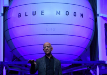 Bezos says Blue Origin will take the first woman to moon's surface