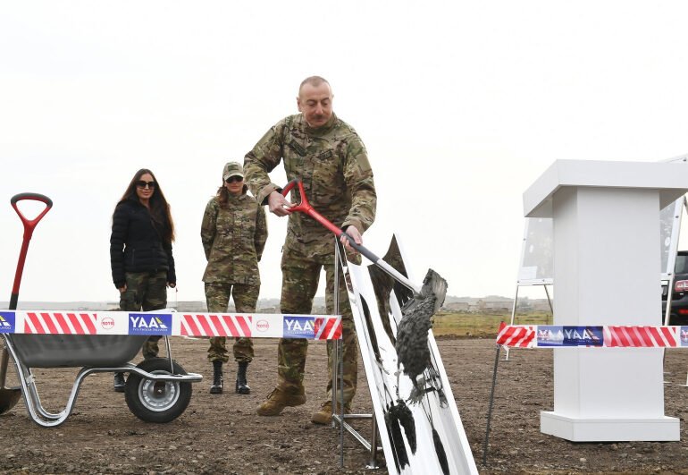 Azerbaijan starts construction of new airport in Karabakh