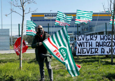 Amazon workers go on strike in Italy over labor conditions