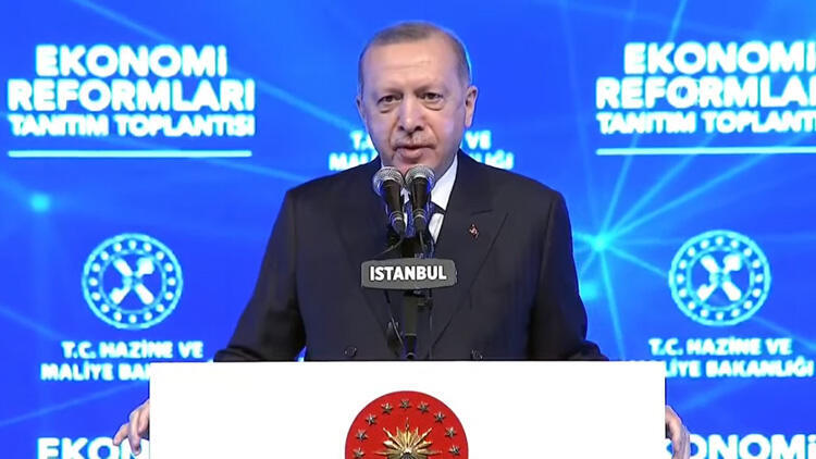 President Erdoğan unveils economic reform package