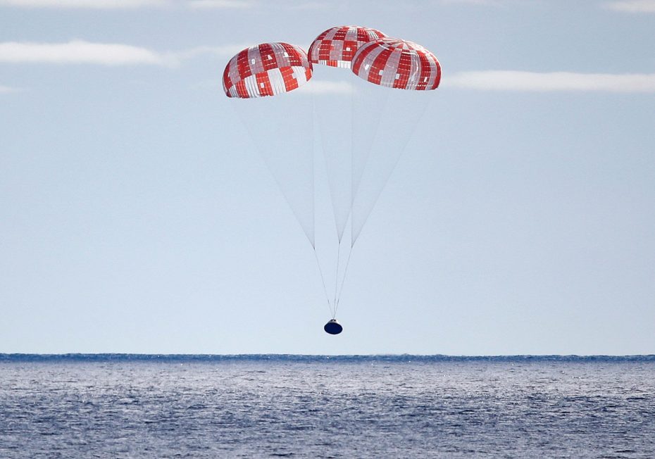 NASA-ს კაფსულა Orion-ი დედამიწაზე დაბრუნდა