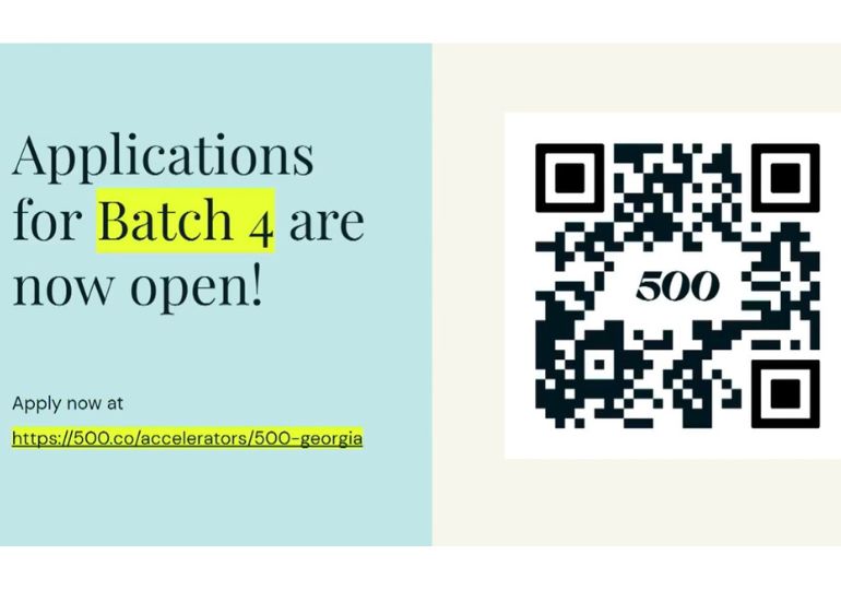 500 Georgia-ს მეოთხე ნაკადზე აპლიკაციების მიღება დაიწყო