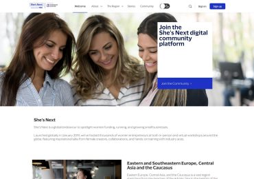 Visa and Emerging Europe Launch the She’s Next Digital Community Platform for Female Entrepreneurs