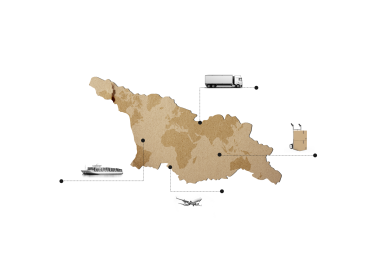 Where Are Georgia’s Top 10 Exported Goods Being Sold?