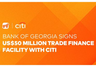 Jsc Bank of Georgia Signs US$50 Million Trade Finance Facility With Citi