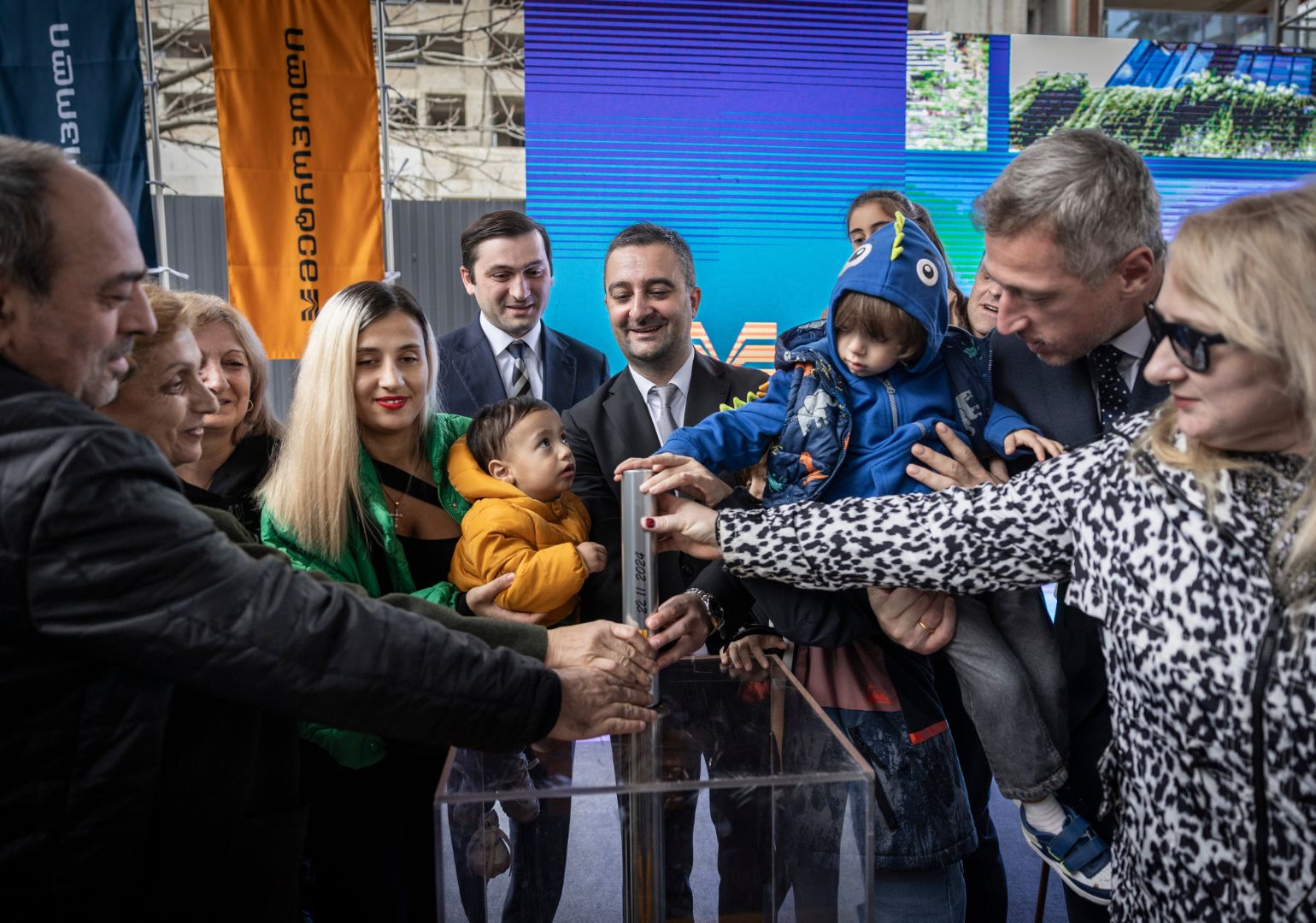 ბათუმში „მეტროპოლ პარალელის“ საძირკველში სიმბოლური კაფსულა ჩაიდო