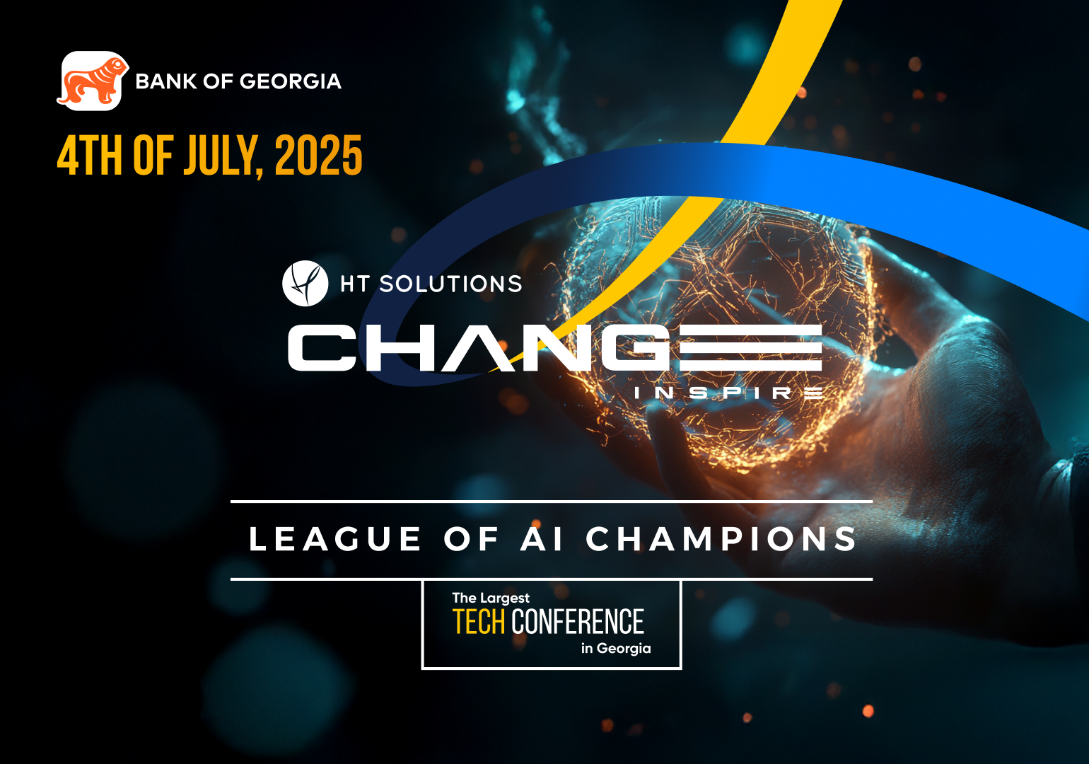Change Inspire 2025 ბრუნდება — თემა: ხელოვნური ინტელექტის ჩემპიონთა ლიგა